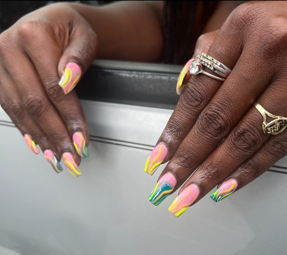 Uniquely Polished nail photo 1