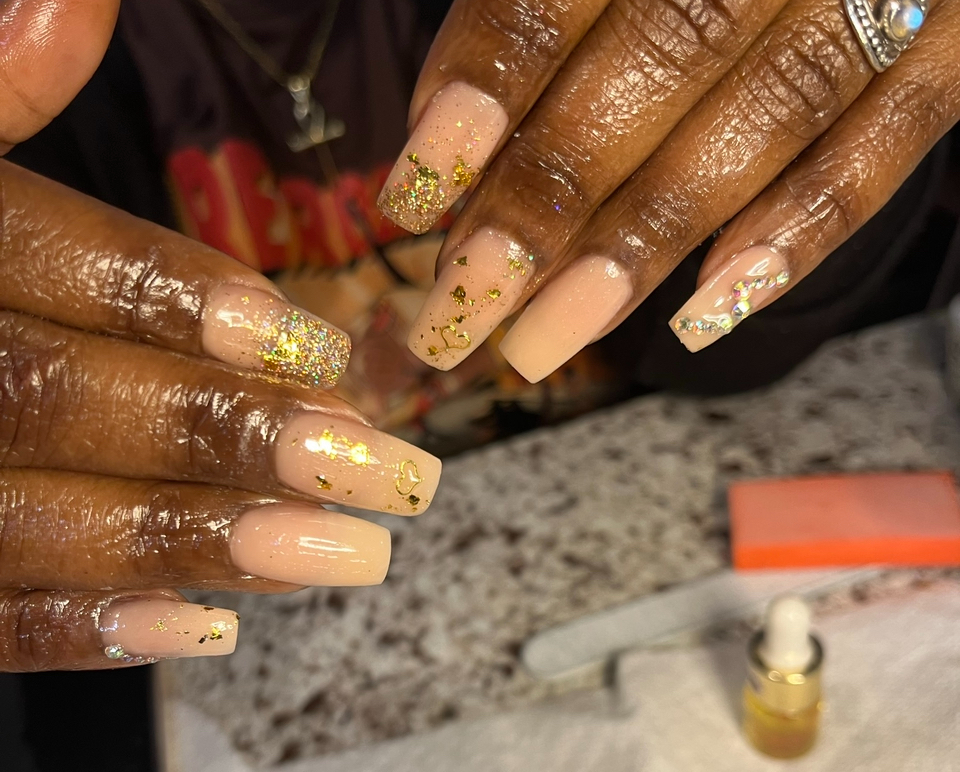 Uniquely Polished nail photo 3